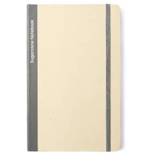 Buren Eco-Neutral Sugarcane Paper A5 Notebook Grey Front
